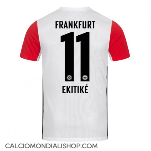 Maglie da calcio Eintracht Frankfurt Hugo Ekitike #11 Prima Maglia 2024-25 Manica Corta